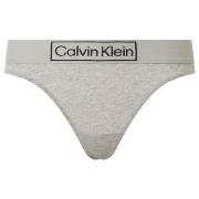 Calvin Klein Truser Reimagined Heritage Thong Grå Large Dame