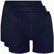 Resteröds 3P Bamboo Boxer Long leg Marine Small Herre