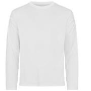 Resteröds Bamboo Long Sleeve Shirt Hvit Small Herre