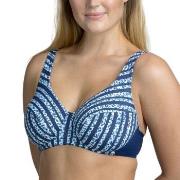 Miss Mary Bondi Underwire Bikini Bra Blå Mønster polyamid D 75 Dame