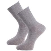 Trofe Bamboo Loose Socks Strømper Grå Str 35/38 Dame