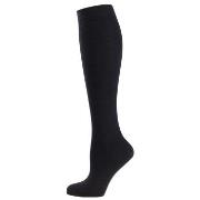 Trofe Cotton Knee Socks Strømper Svart Str 35/38 Dame