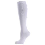 Trofe Cotton Knee Socks Strømper Hvit Str 35/38 Dame