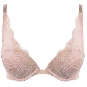 Wonderbra BH Refined Glamour Triangle Push Up Bra Pearl B 80 Dame