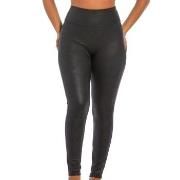 Magic Leather Look Legging Svart Large Dame