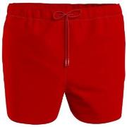 Tommy Hilfiger Badebukser Solid Swimshorts Rød Large Herre