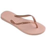 Havaianas Slim Lysrosa Str 39/40 Dame