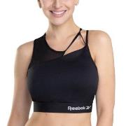 Reebok BH Alura Cut Out Crop Top Svart polyester Medium Dame