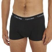 Calvin Klein 5P Cotton Stretch Solid Low Rise Trunks Svart bomull X-La...