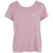 Missya Softness Modal T-shirt Lilla modal Small Dame