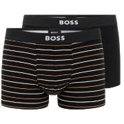 BOSS 2P Gift Trunk Svart bomull Large Herre