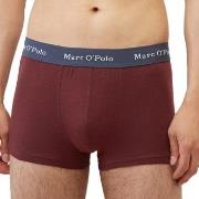 Marc O Polo Cotton Trunks 3P Rød/Grå bomull Medium Herre