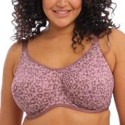 Elomi BH Energise Underwire Sport Support Bra Rosa Mønster F 90 Dame