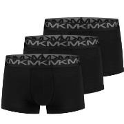 Michael Kors 3P Strecth Factor Boxer Brief Svart bomull X-Large Herre