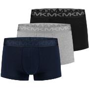 Michael Kors 3P Strecth Factor Boxer Brief Marine bomull Medium Herre