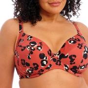 Elomi Kotiya Underwire Plunge Bikini Top Oransje/Svart G 85 Dame