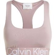 Calvin Klein BH Sport Medium Impact Sports Bra Rosa Large Dame