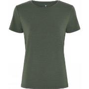 JBS of Denmark Basic Tee Bamboo Blend FSC Grønn Small Dame