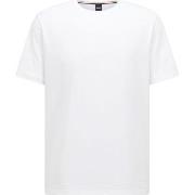 BOSS Mix and Match T-shirt With Logo Hvit bomull Large Herre