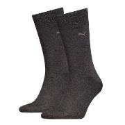 Puma Strømper 2P Classic Socks Antracit Str 47/49 Herre