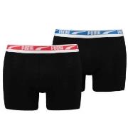 Puma 2P Men Multi Logo Boxer Mixed bomull Medium Herre