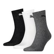 Puma Strømper 3P Short Crew Unisex Socks Mixed Str 43/46