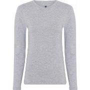 JBS of Denmark Bamboo Long Sleeve Slim Tee Grå Small Dame