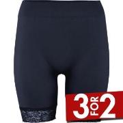 Decoy Long Shorts With Lace Marine M/L Dame