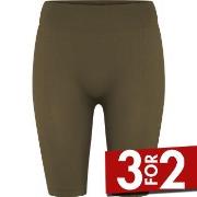 Decoy Seamless Shorts Grønn M/L Dame