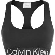 Calvin Klein BH Sport Medium Impact Sports Bra Svart Large Dame