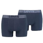 Levis 2P Organic Cotton Base Boxer Marine bomull Large Herre