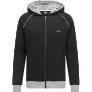 BOSS Mix and Match Hooded Jacket Svart bomull X-Large Herre