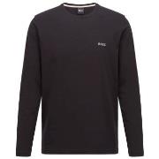 BOSS Mix and Match Long Sleeve Shirt Svart bomull Large Herre