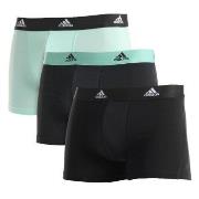 adidas 3P Active Flex Cotton Trunk Turkis bomull Large Herre