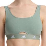 adidas BH Scoop Bralette Grønn bomull Large Dame