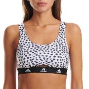 adidas BH Scoop Bralette Hvit/Svart bomull X-Large Dame