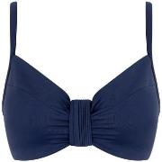 Femilet Arizona Underwire Bikini Bra Mørkblå polyester D 80 Dame