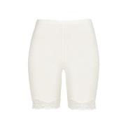 Damella Bamboo Lace Shorts Hvit Bambus Medium Dame