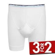 Jockey Cotton Midway Brief Hvit bomull X-Large Herre