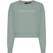 Calvin Klein Sport Essentials PW Pullover Sweater Blå bomull Medium Da...