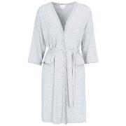 Damella Viscose Plain Wave Robe CL2 Lysgrå Bambus X-Large Dame