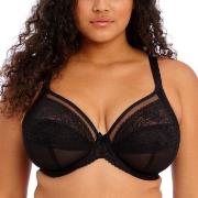 Elomi BH Kendra Underwire Plunge Bra Svart H 95 Dame