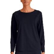 Calida DSW Balancing Long Sleeve Shirt Mørkblå modal Small Dame