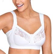 Miss Mary Lovely Lace Support Soft Bra BH Hvit H 100 Dame