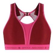 Shock Absorber BH Ultimate Run Padded Bra Rosa/Rød E 75 Dame