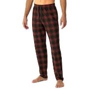 Schiesser Mix Plus Relax Long Pants Rød Mønster  bomull 48 Herre