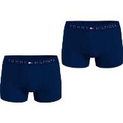 Tommy Hilfiger 2P Gold WB Trunk Marine bomull Medium Herre