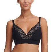 Chantelle BH Corsetry Wirefree Support T-Shirt Bra Svart C 80 Dame