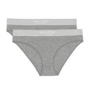 Marc O Polo Casual Brief Truser 2P Grå bomull Medium Dame