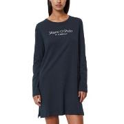 Marc O Polo Longsleeve Dress Marine bomull Large Dame